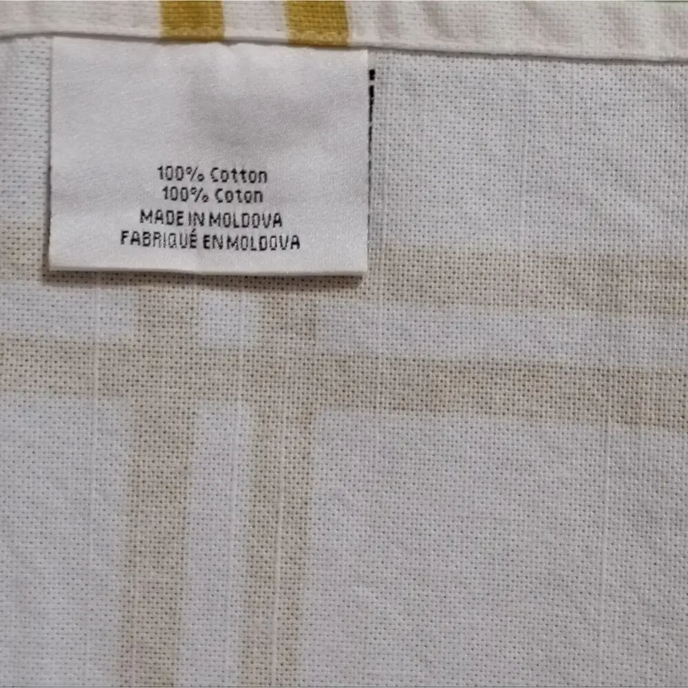 Williams Sonoma Harvest Pumpkin Fall Autumn Tea Dish Towel Cotton
